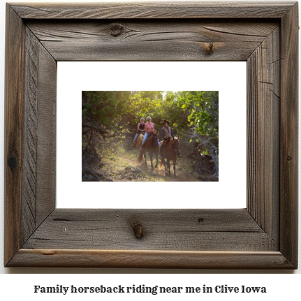 family horseback riding near me in Clive, Iowa